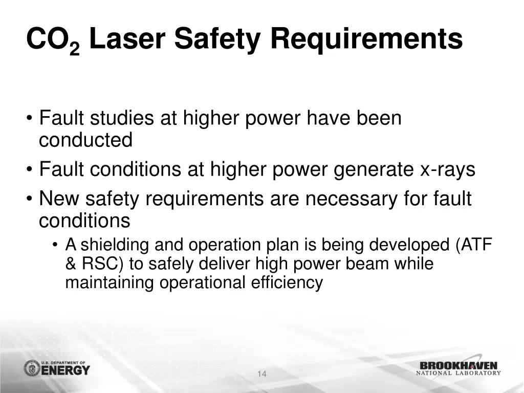 co 2 laser safety requirements