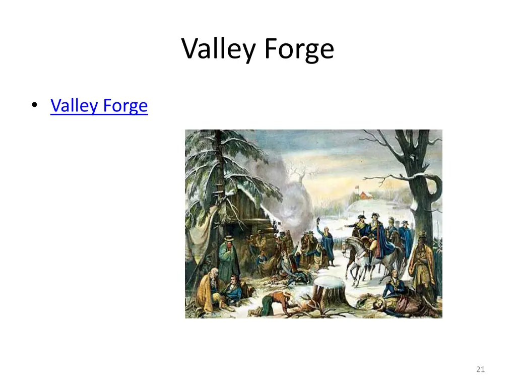 valley forge