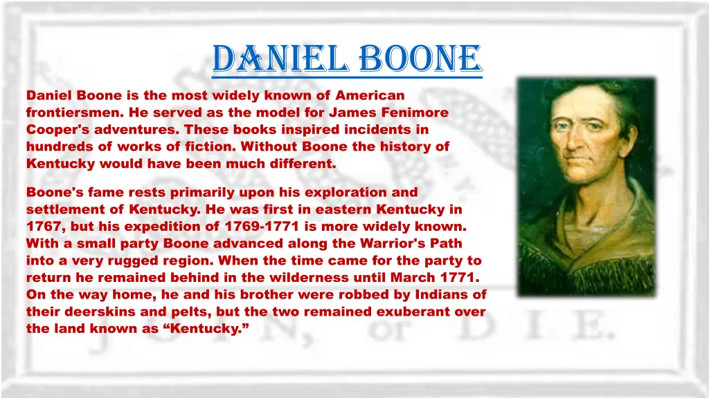 daniel boone