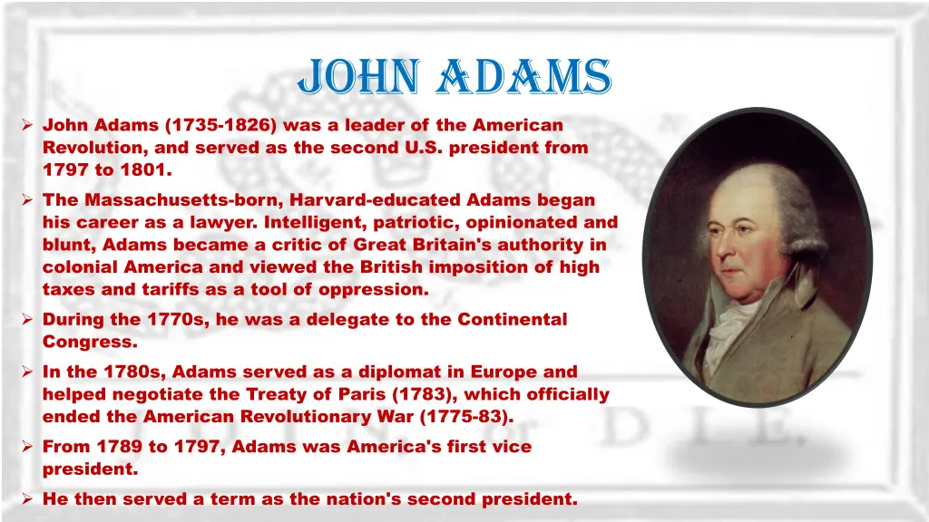 john adams