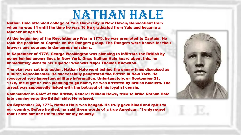 nathan hale