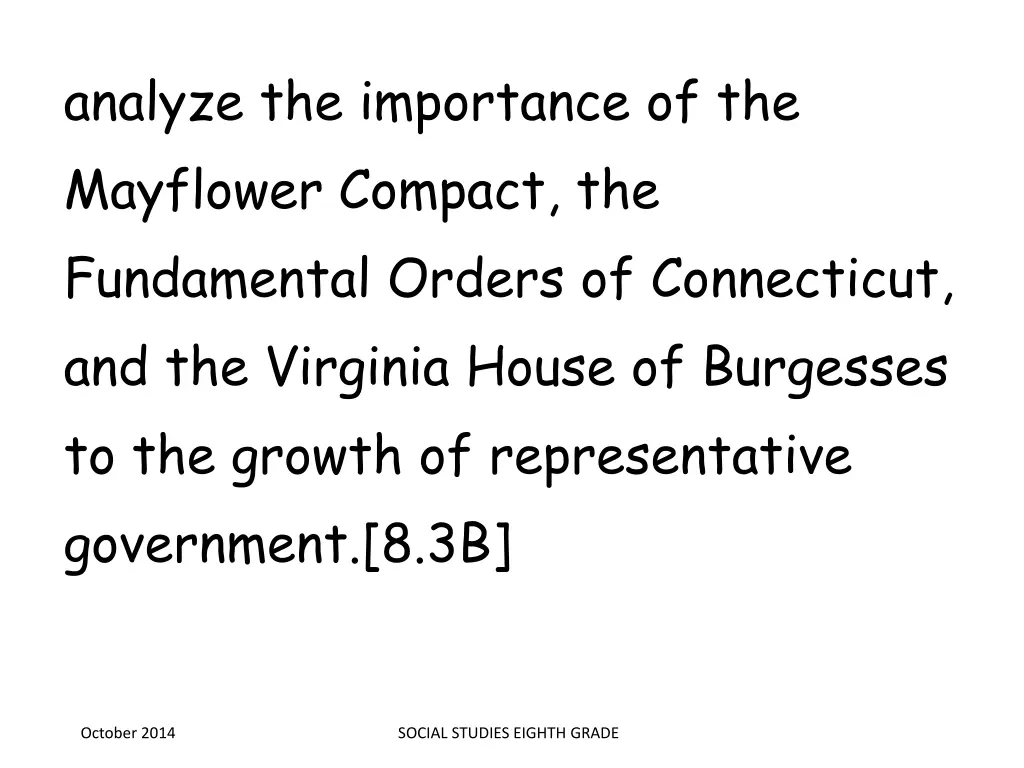 analyze the importance of the mayflower compact