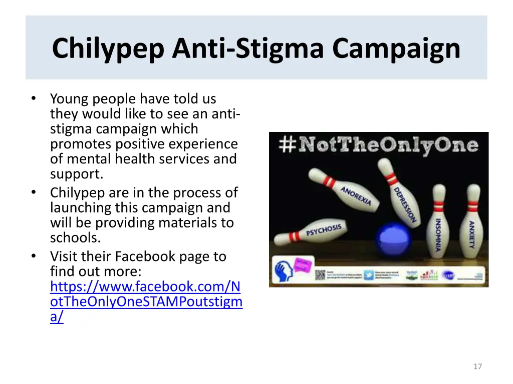 chilypep anti stigma campaign