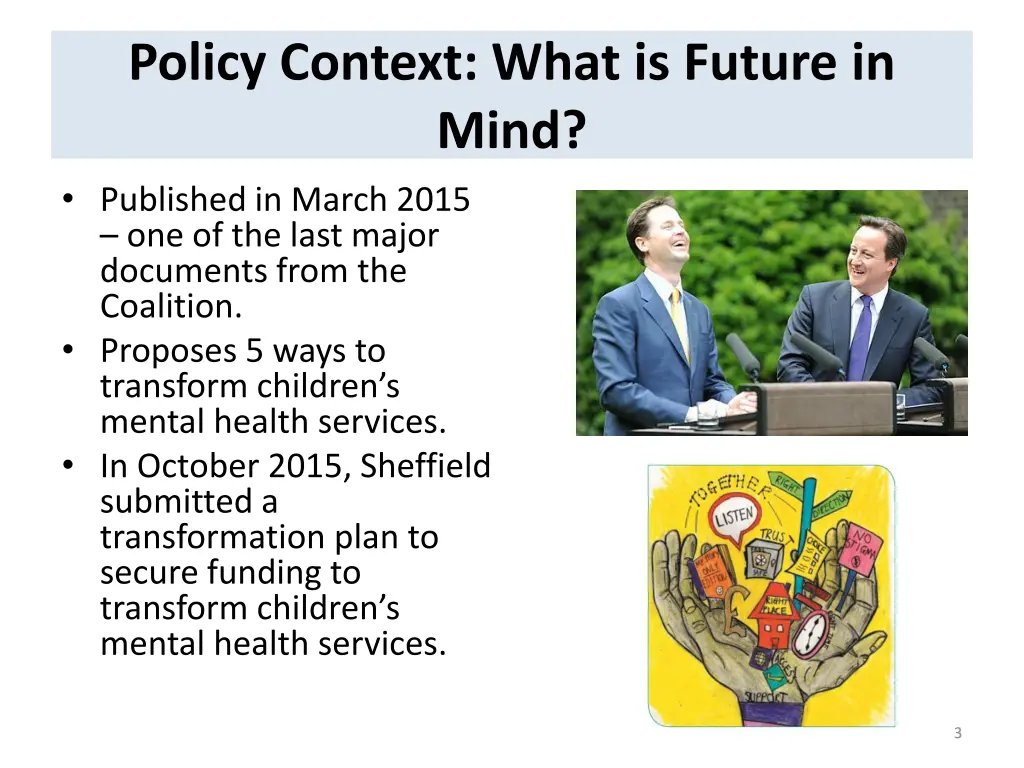 policy context what is future in mind published