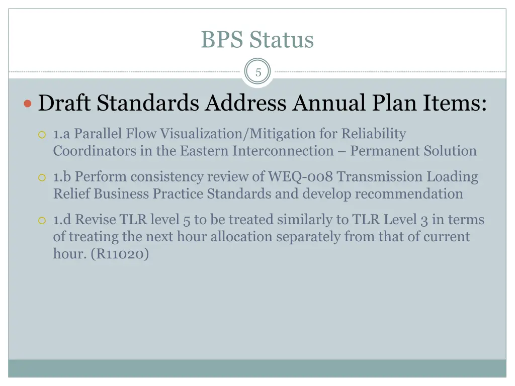 bps status 2