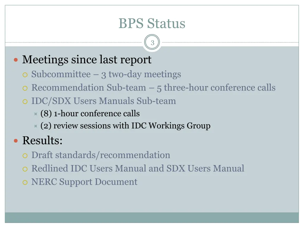 bps status