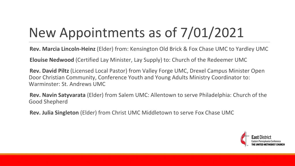 new appointments as of 7 01 2021 1