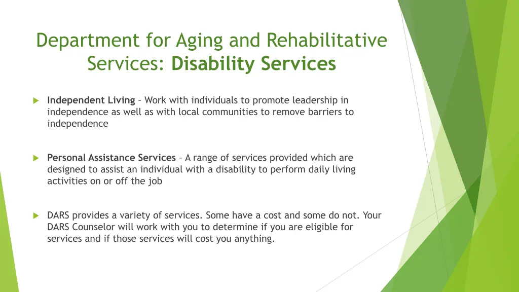 department for aging and rehabilitative services 3