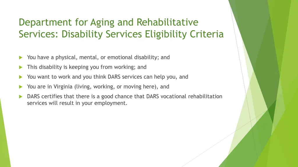 department for aging and rehabilitative services 4