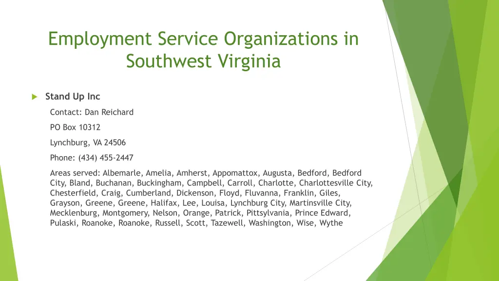 employment service organizations in southwest 11