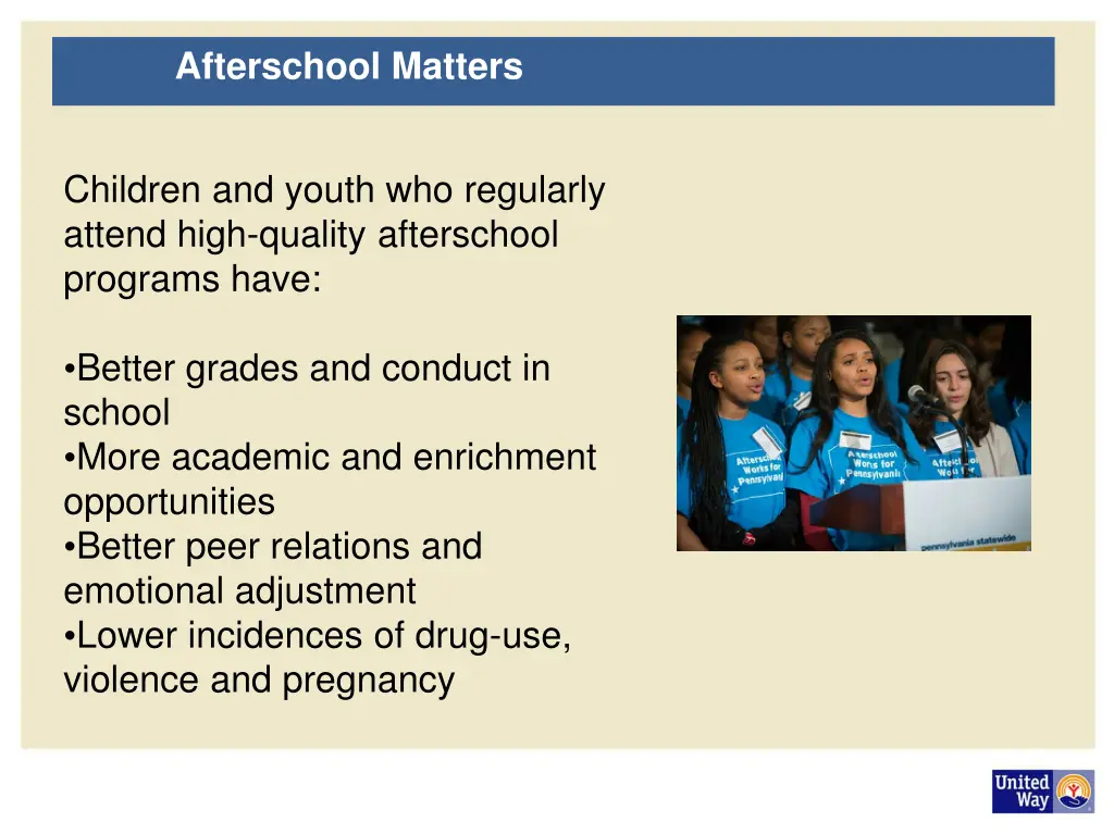 afterschool matters