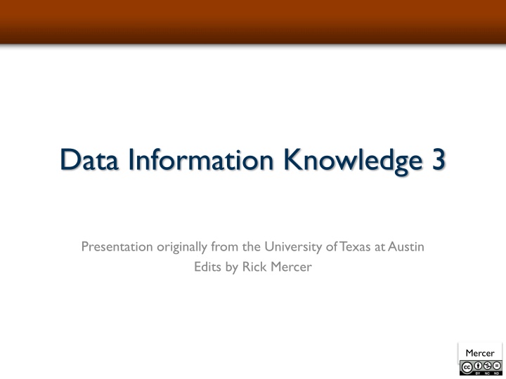 data information knowledge 3