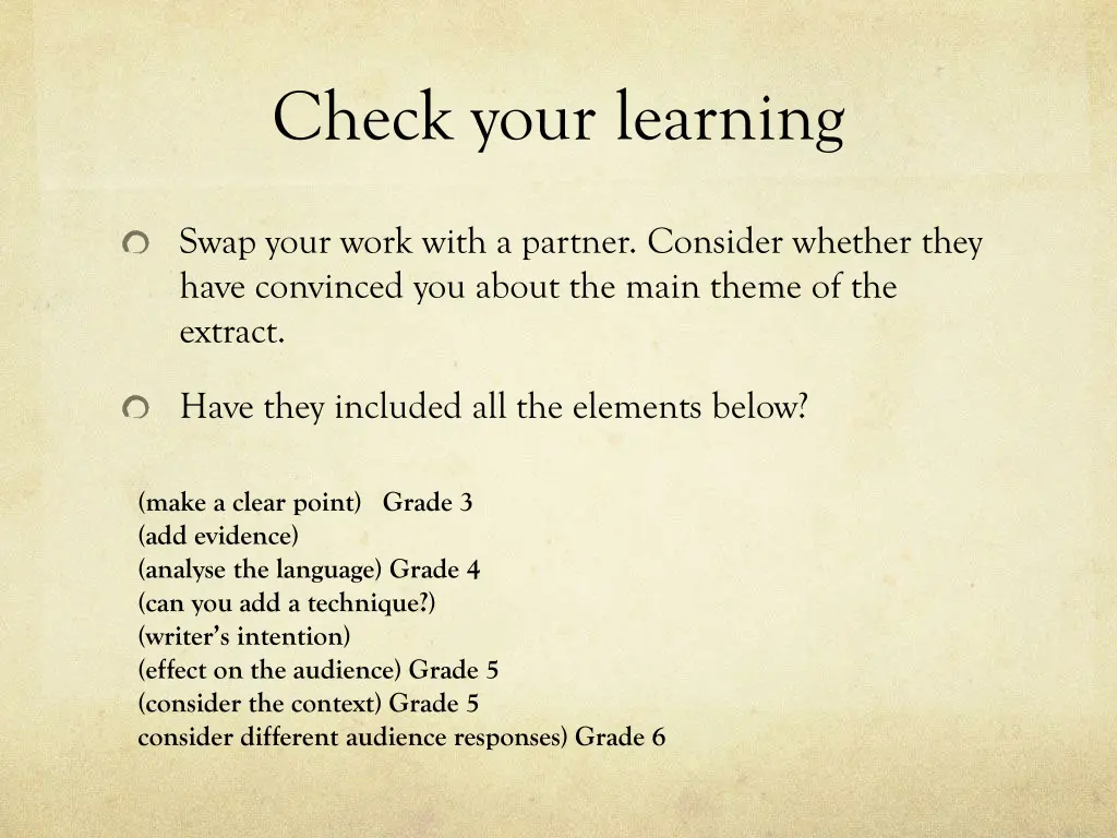 check your learning