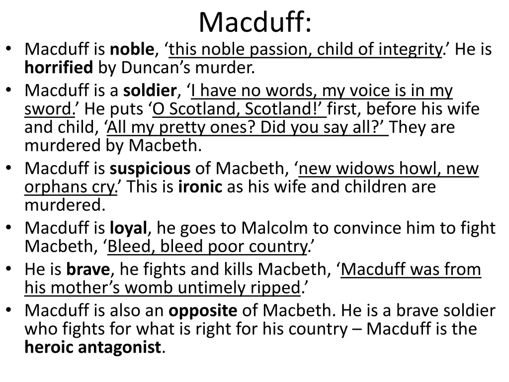 macduff