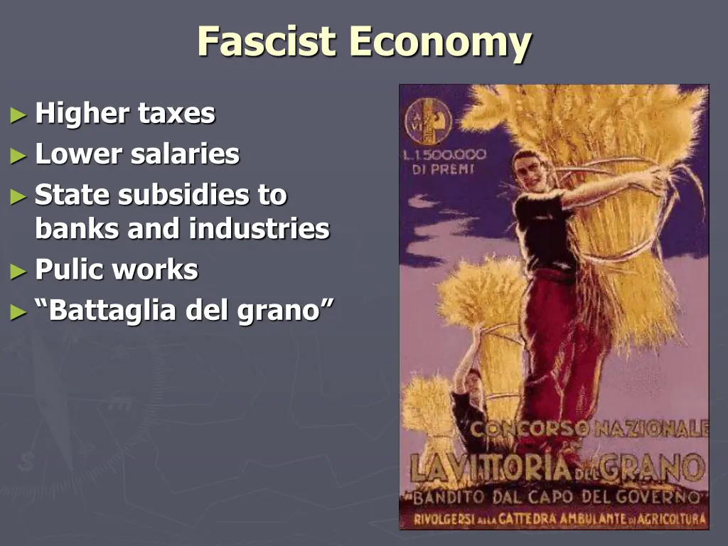 fascist economy