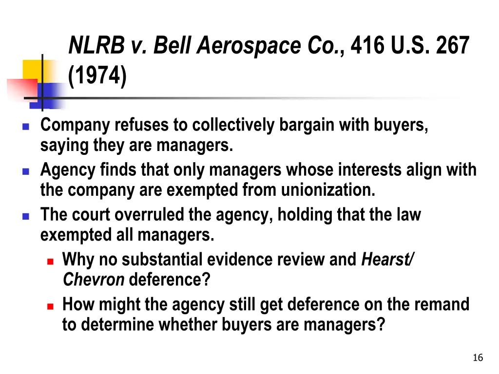 nlrb v bell aerospace co 416 u s 267 1974