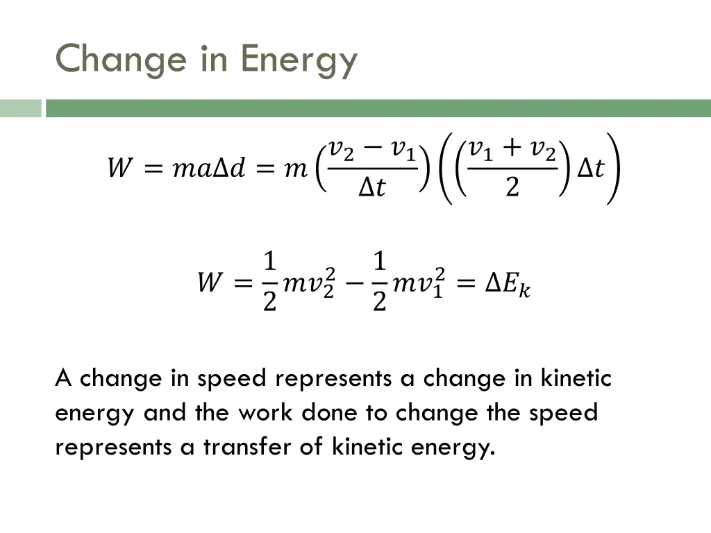 change in energy 1