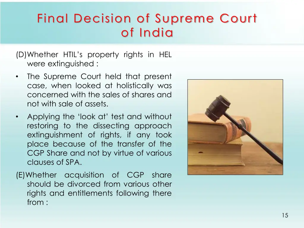 final decision of supreme court of india 9