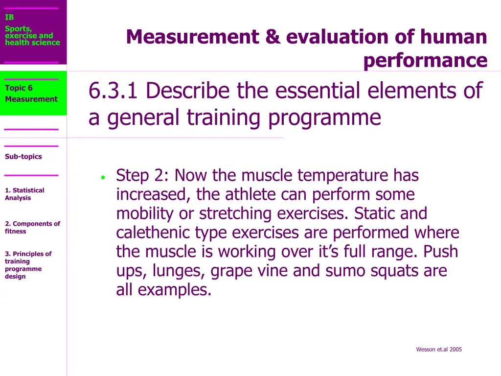 ib sports exercise and health science 38