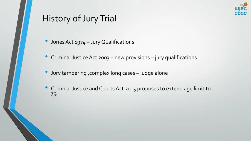 history of jury trial 1