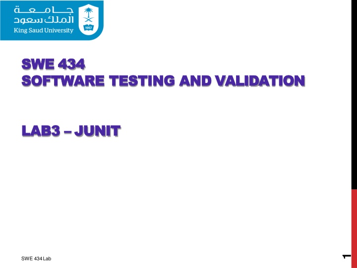 swe swe 434 software software testing