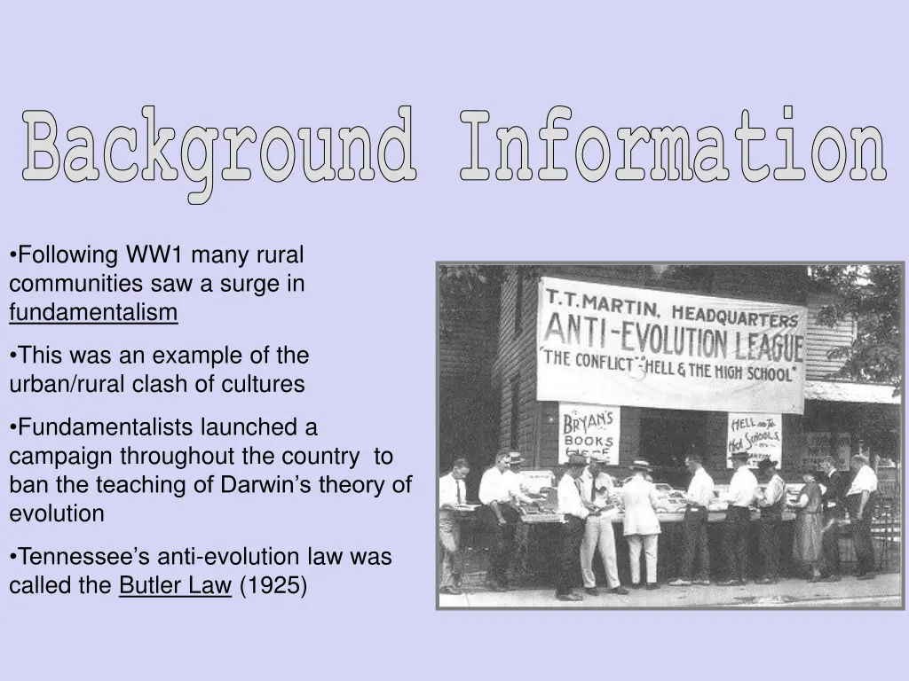 background information