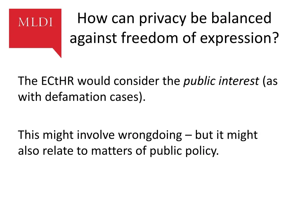 how can privacy be balanced against freedom