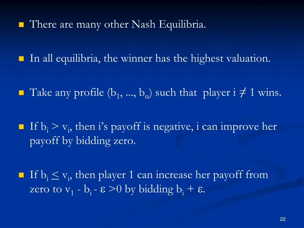 there are many other nash equilibria