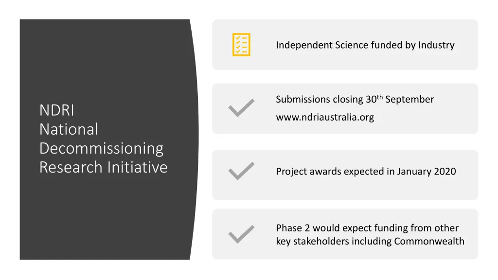 independent science funded by industry