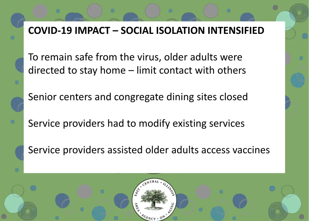 covid 19 impact social isolation intensified