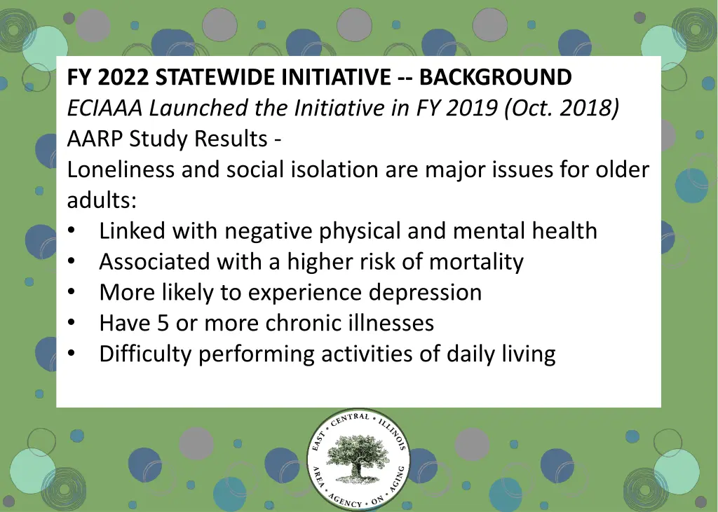 fy 2022 statewide initiative background eciaaa