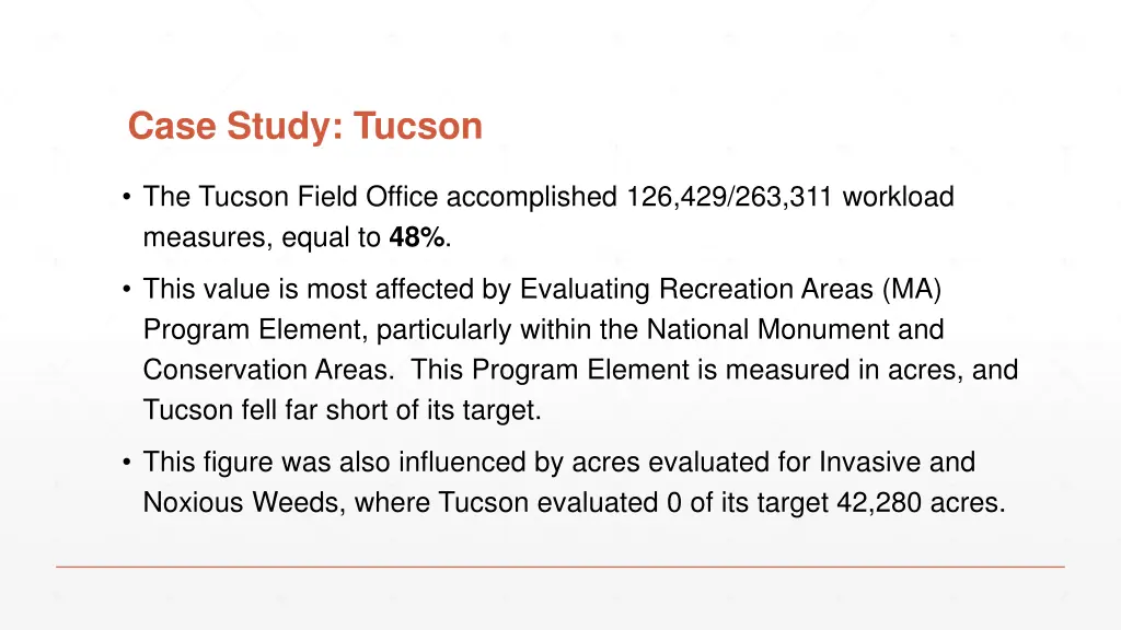 case study tucson