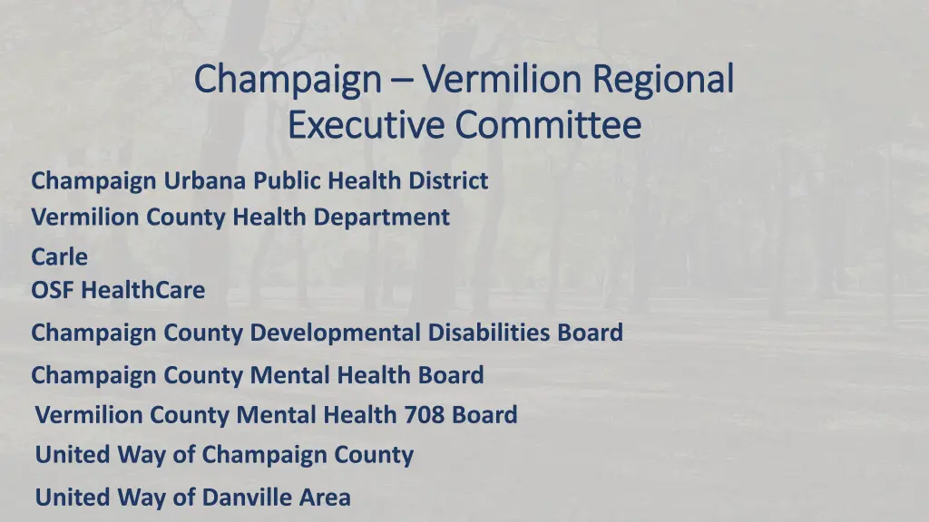 champaign champaign vermilion regional vermilion