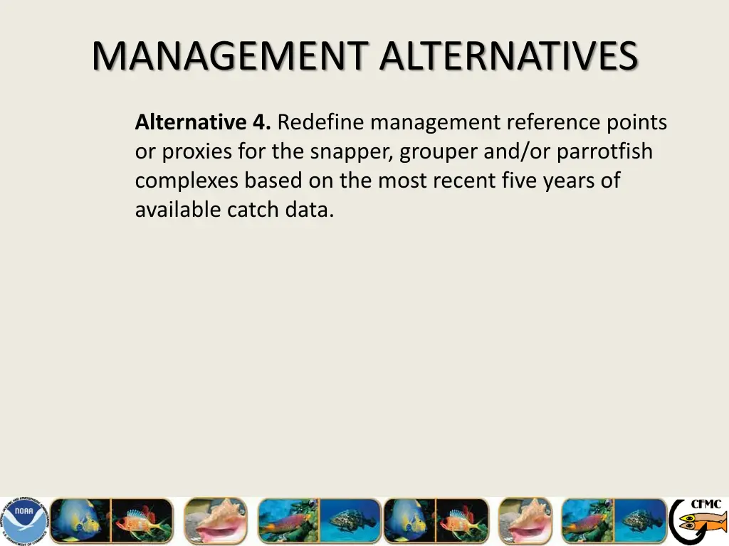 management alternatives 5