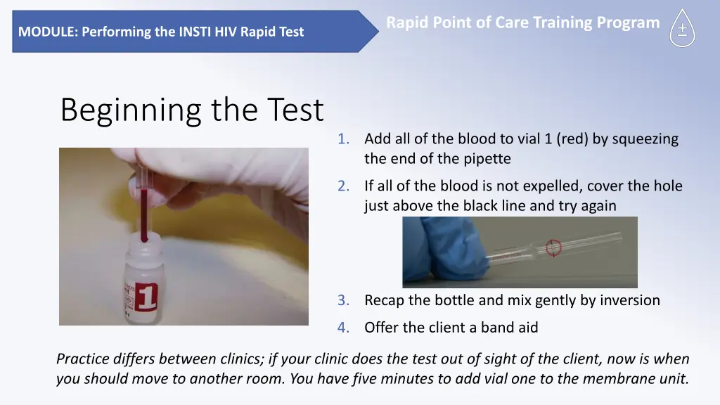 rapid point of care training program 9