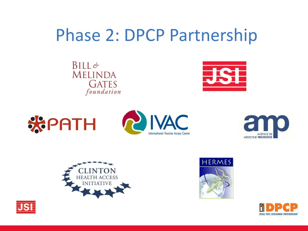 phase 2 dpcp partnership