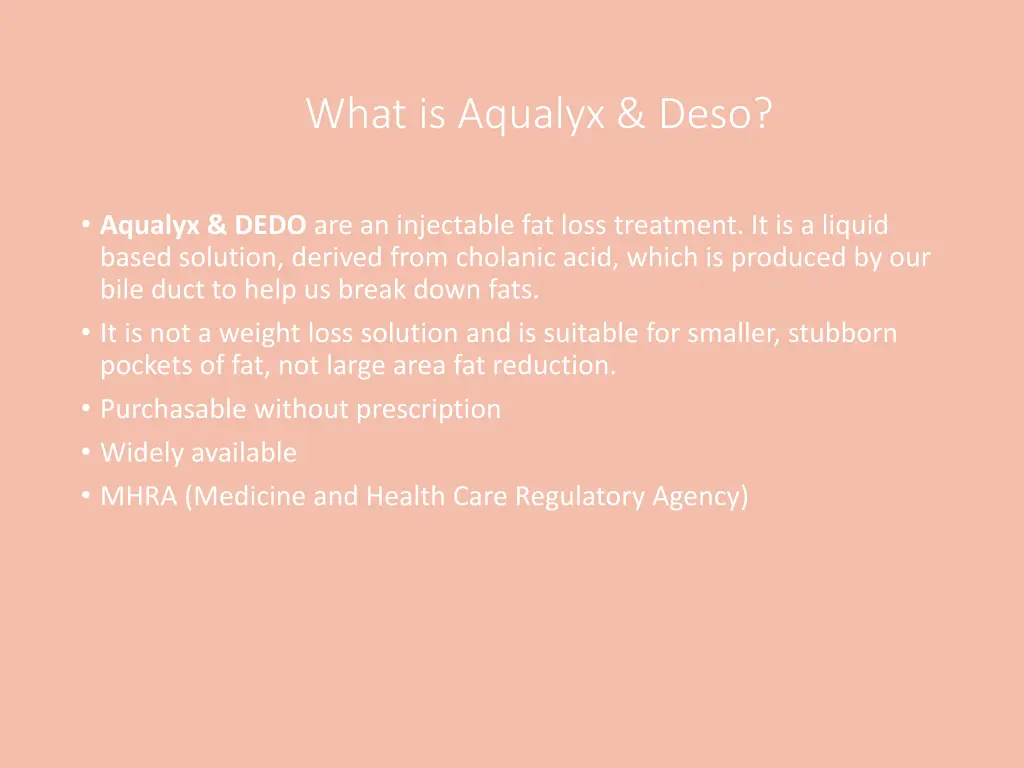 what is aqualyx deso