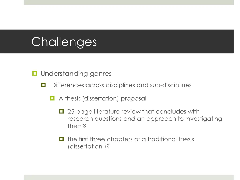 challenges 4