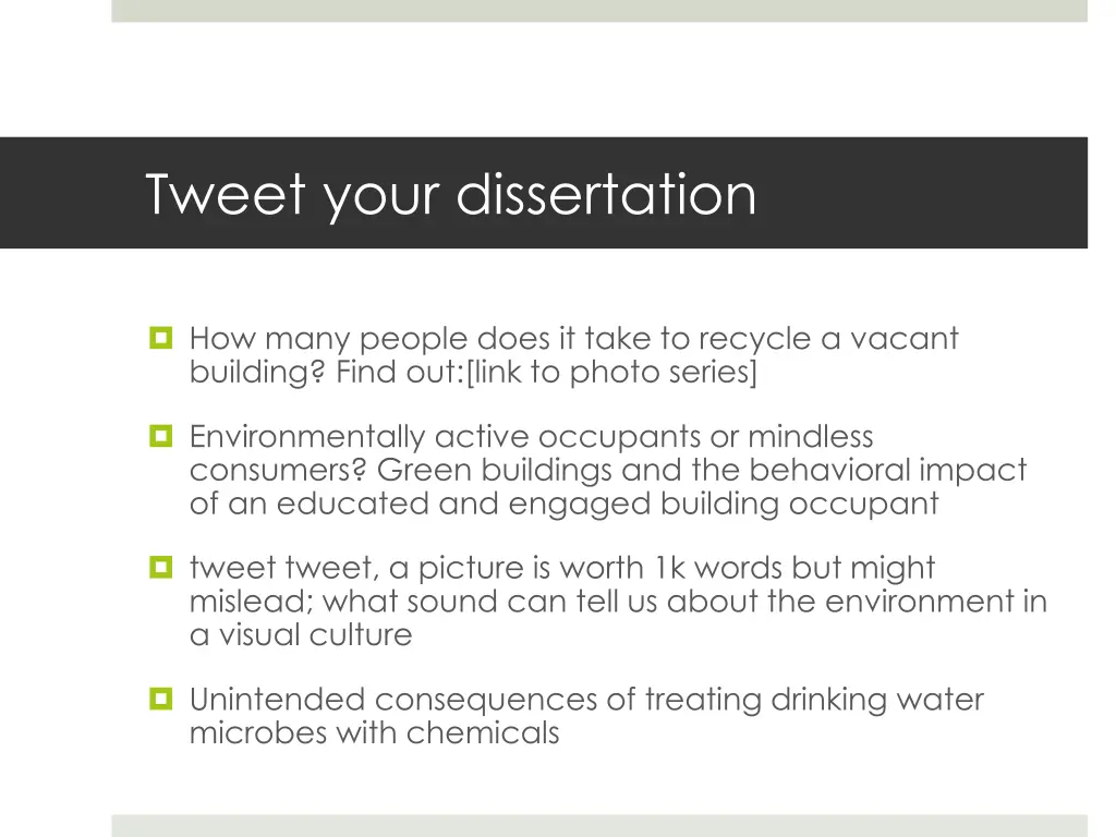 tweet your dissertation 2