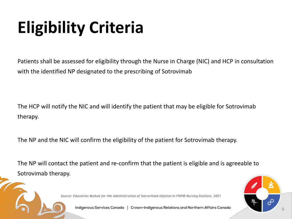 eligibility criteria