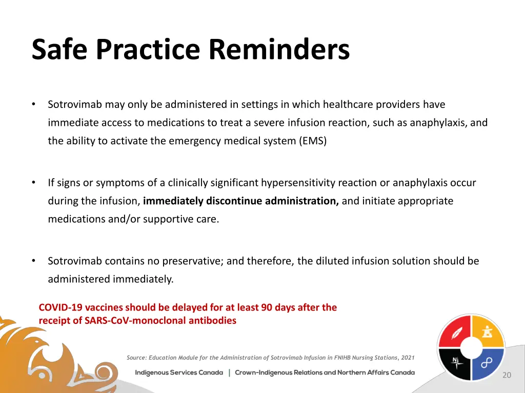 safe practice reminders