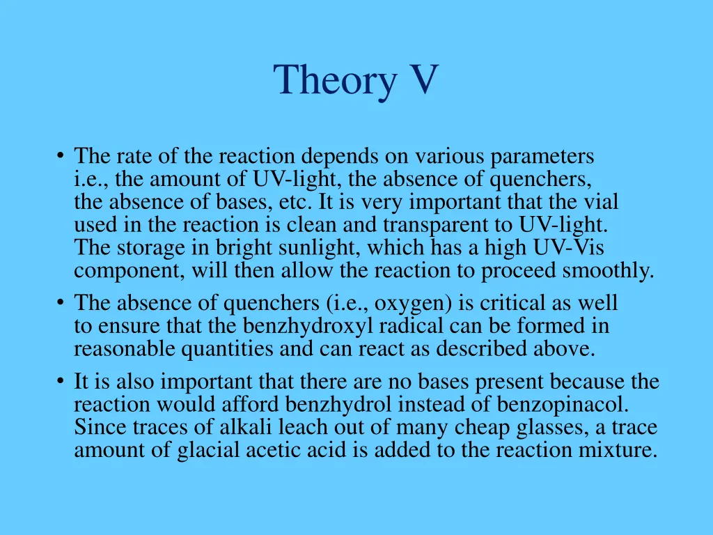 theory v