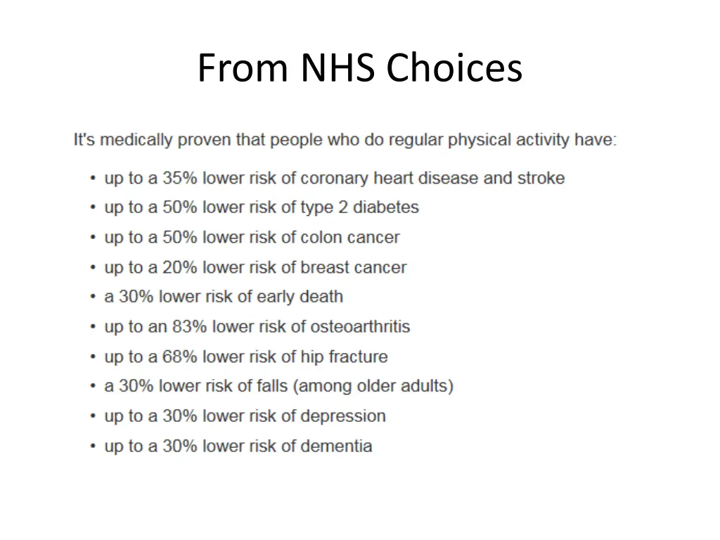 from nhs choices