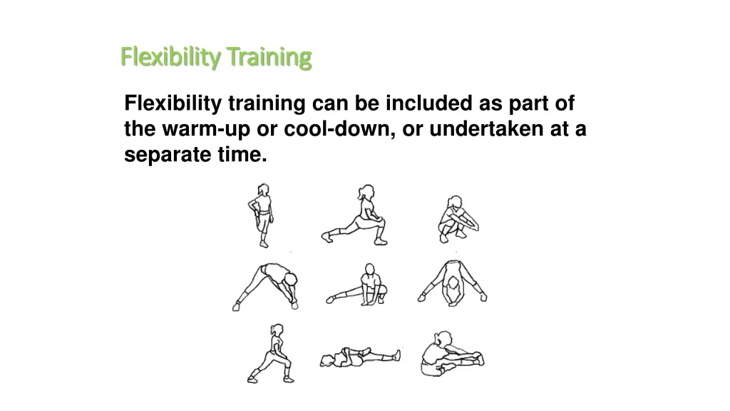 flexibility training flexibility training