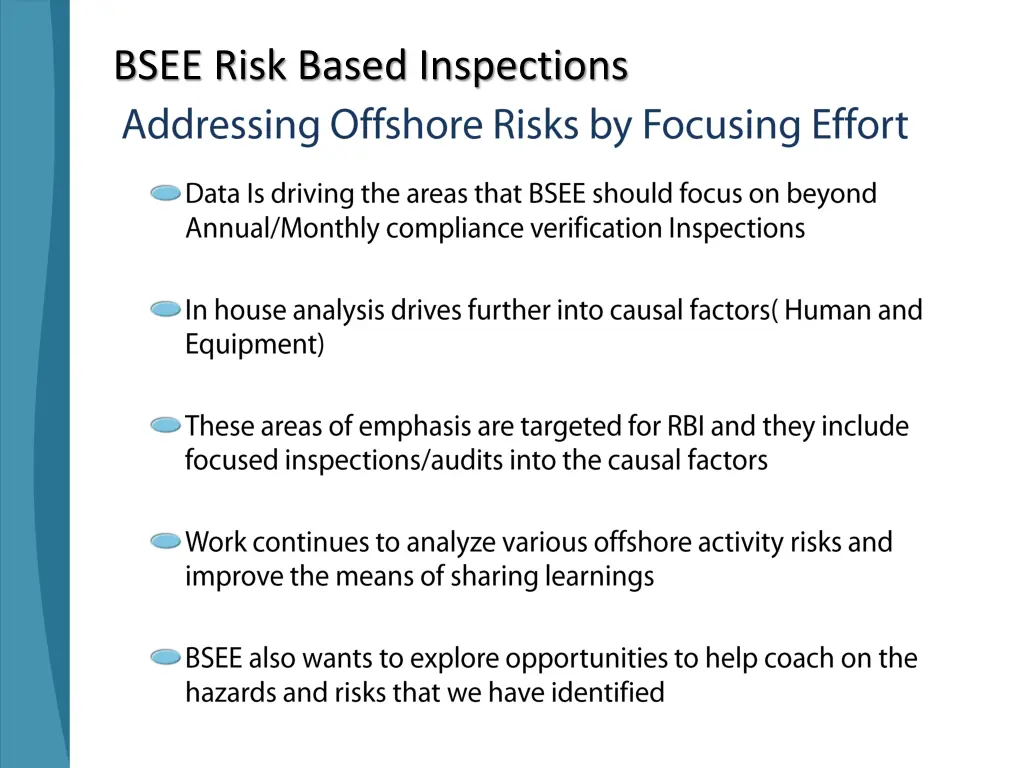 bsee risk based inspections