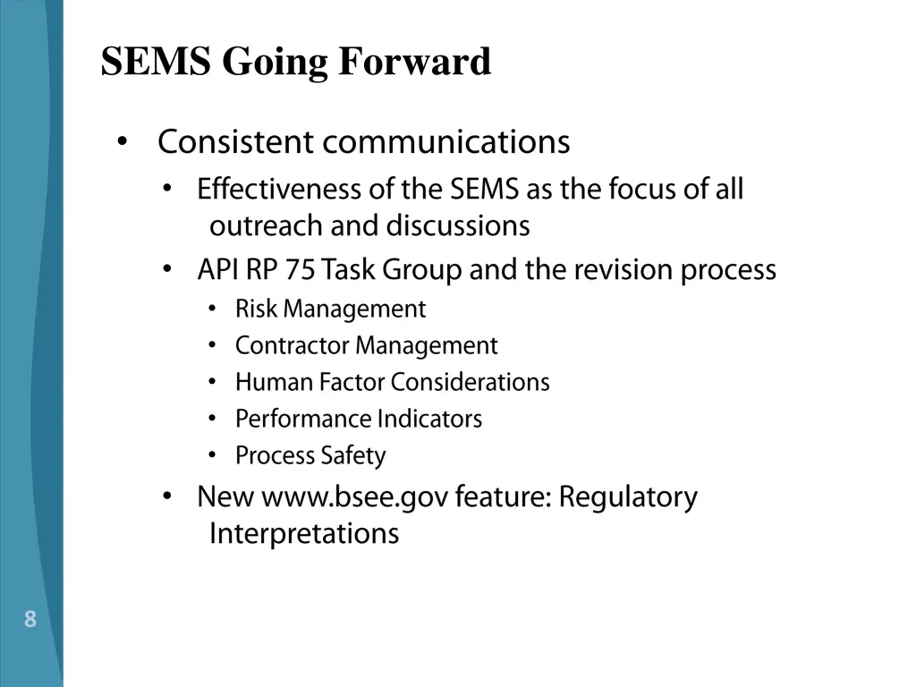 sems going forward 1