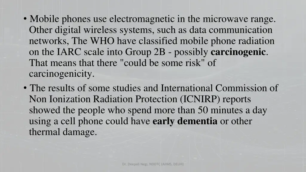 mobile phones use electromagnetic