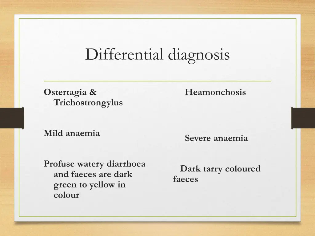 differential diagnosis 1