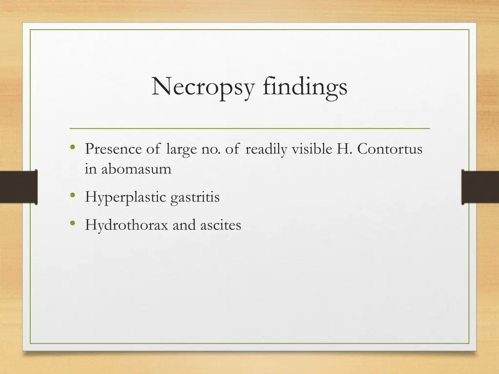 necropsy findings