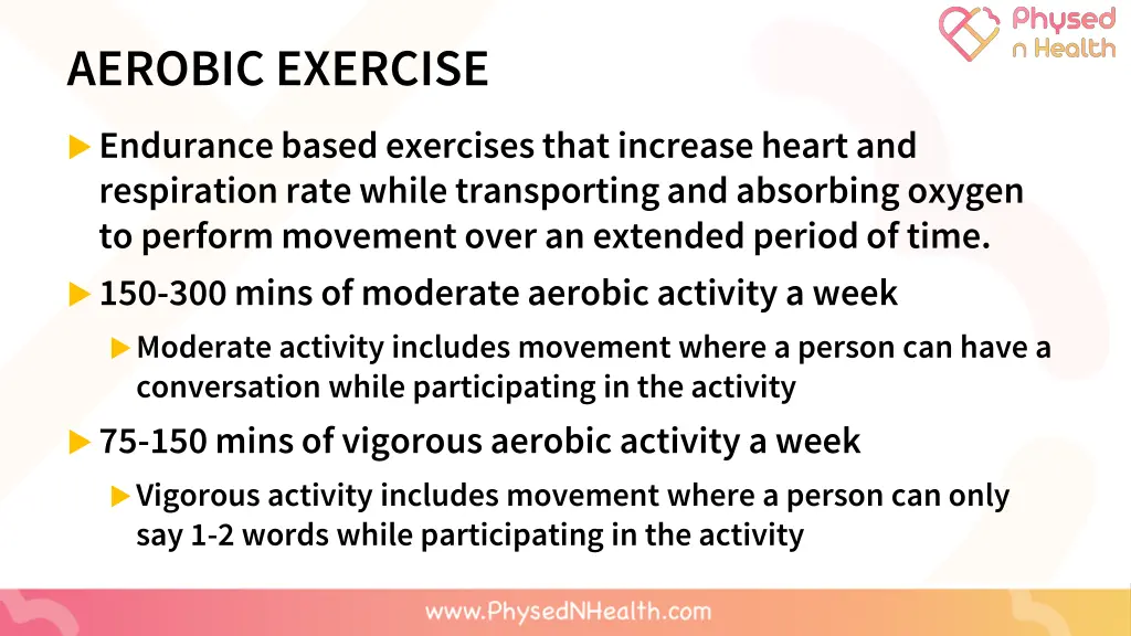 aerobic exercise